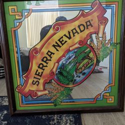 Sierra Nevada Glass Mirror Picture 