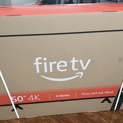 Brand New 50” Amazon Fire TV 4-Series 4K UHD