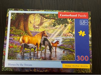 Castorland brand Puzzle Horses 300 Pieces