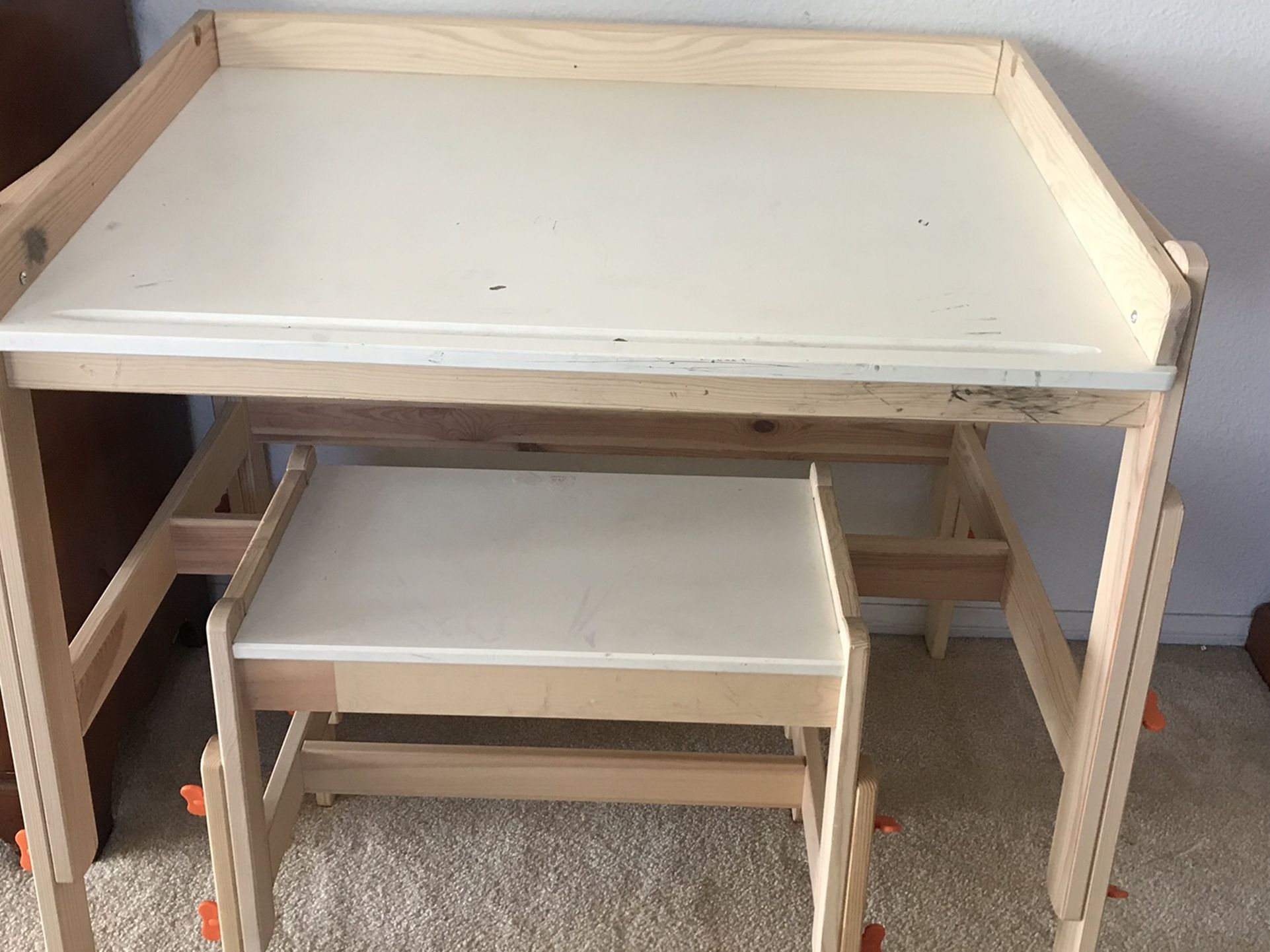 IKEA Adjustable Kids’ Desk And Bench