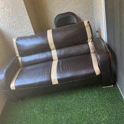 Leather Sofa 