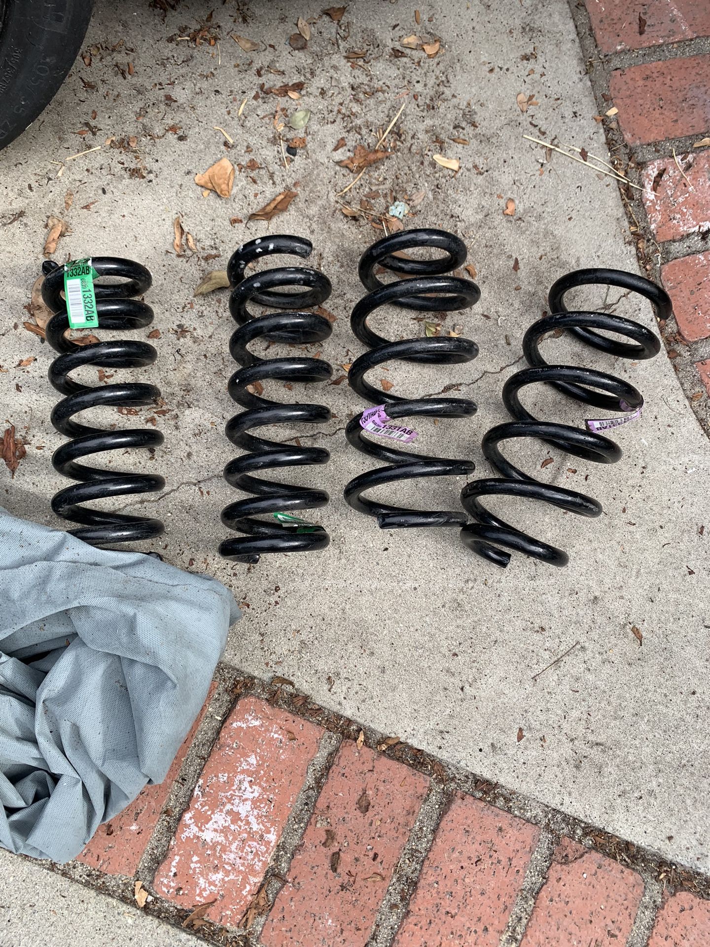 2019 Widebody Challenger Dodge  Front and Rear STOCK Springs