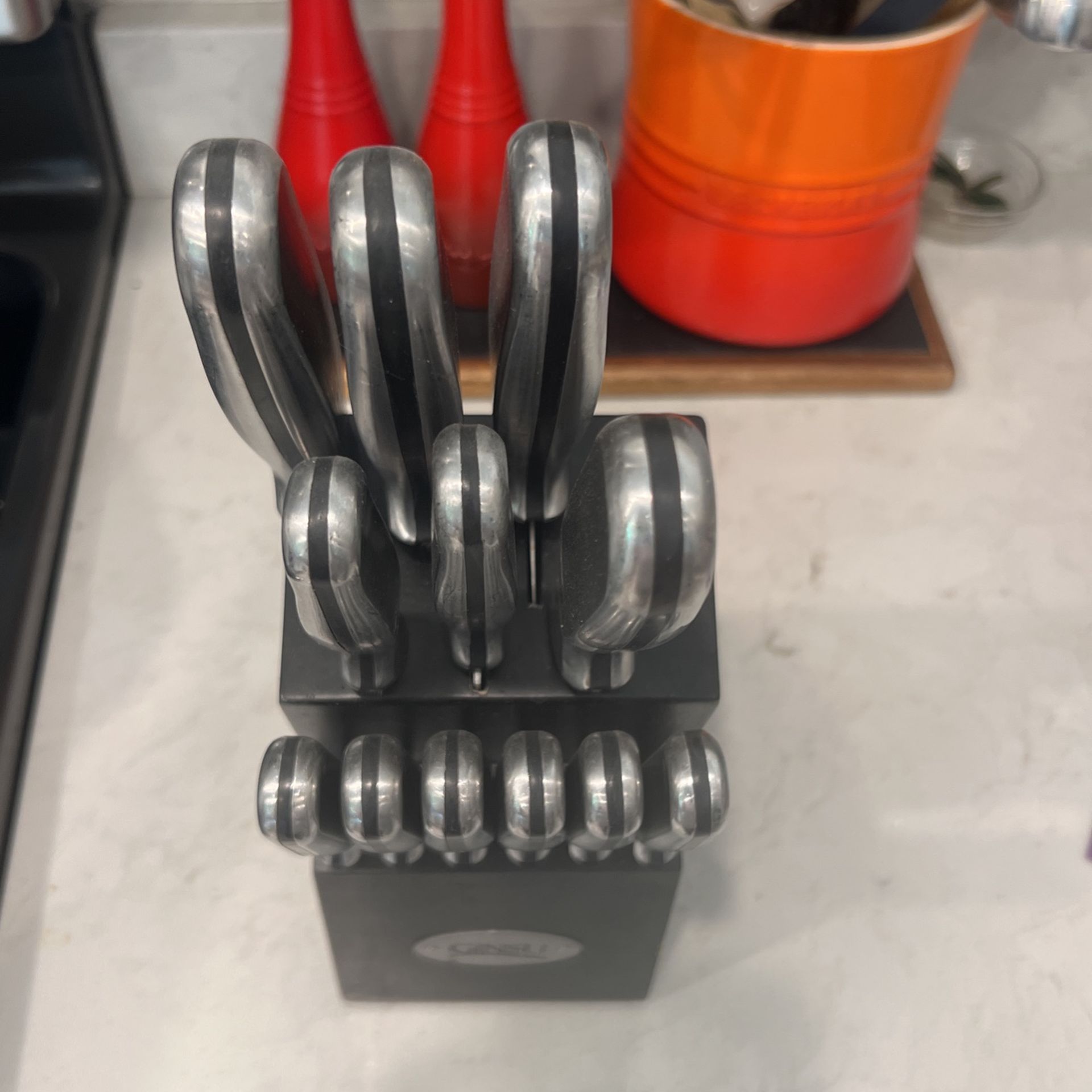 Ginsu Stainless Steel Knife Set $10
