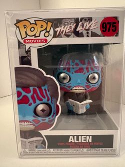 Funko Pop! Movies They Live Alien #975 Vinyl Figure + Protector