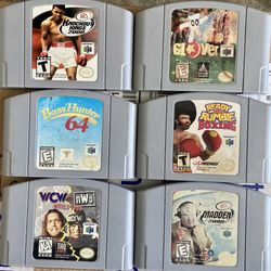 Nintendo N64 Game Authentic Lot
