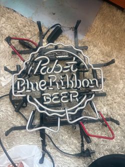 Pabst Blue Ribbon (PBR) Neon/LED Sign — $100 OBO