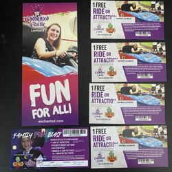 Enchanted Castle- Family Fun Package (over $120 Value)