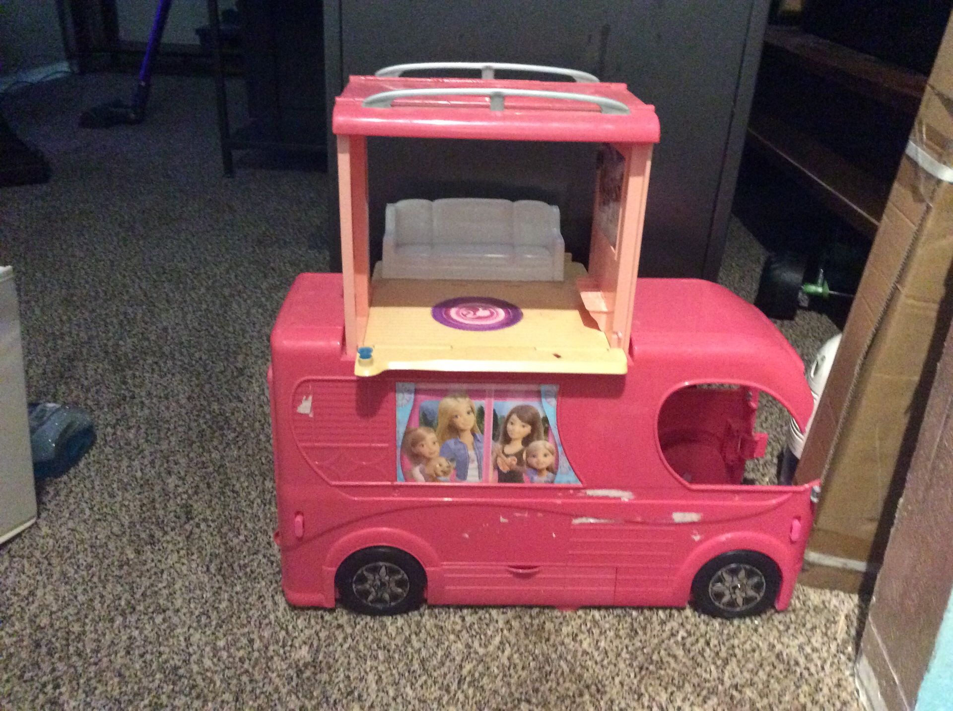 Barbie Pop up RV Camper