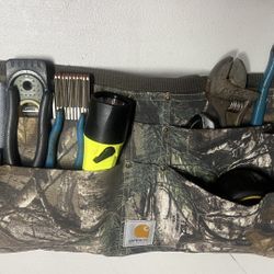 Carhartt Duck Waste, Apron, Tool Belt, Or Nail Belt.  Tools Not Included.