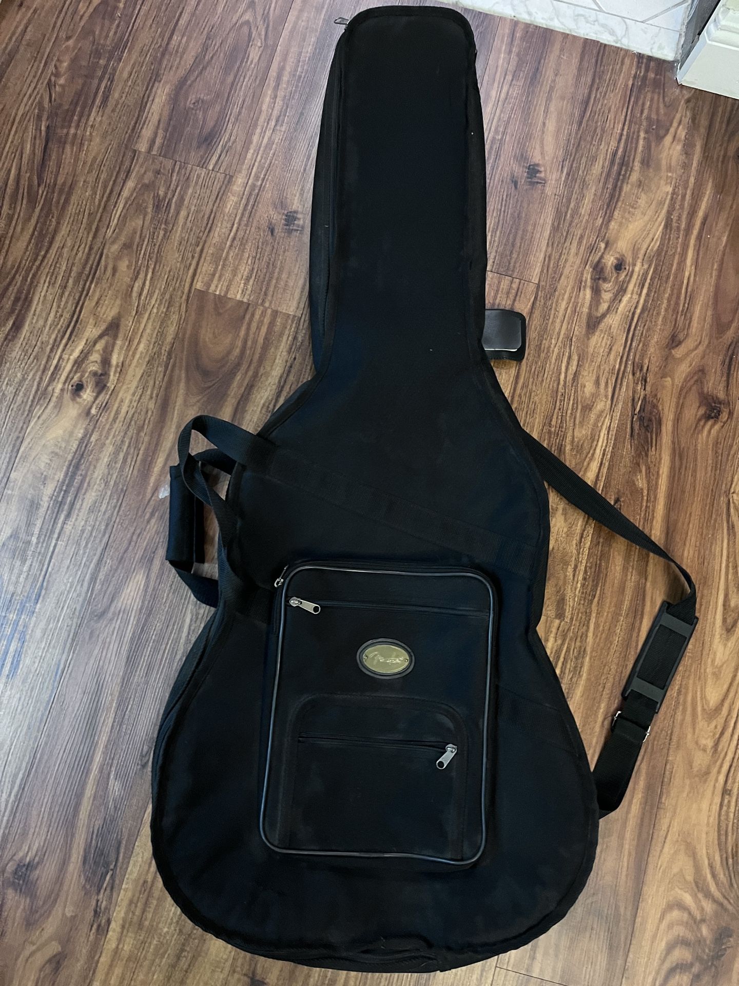 Fender acoustic guitar, big bag