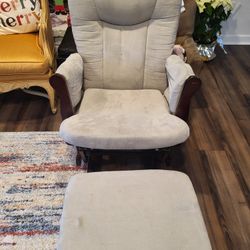 Rocking Chair Glider And Ottoman