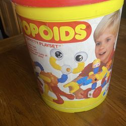 Vintage Popoids play set