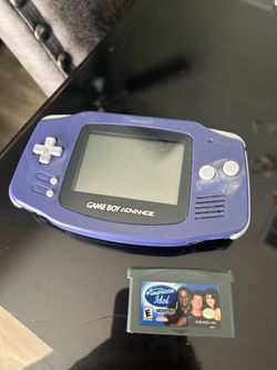 GBA Purple with American Idol Game
