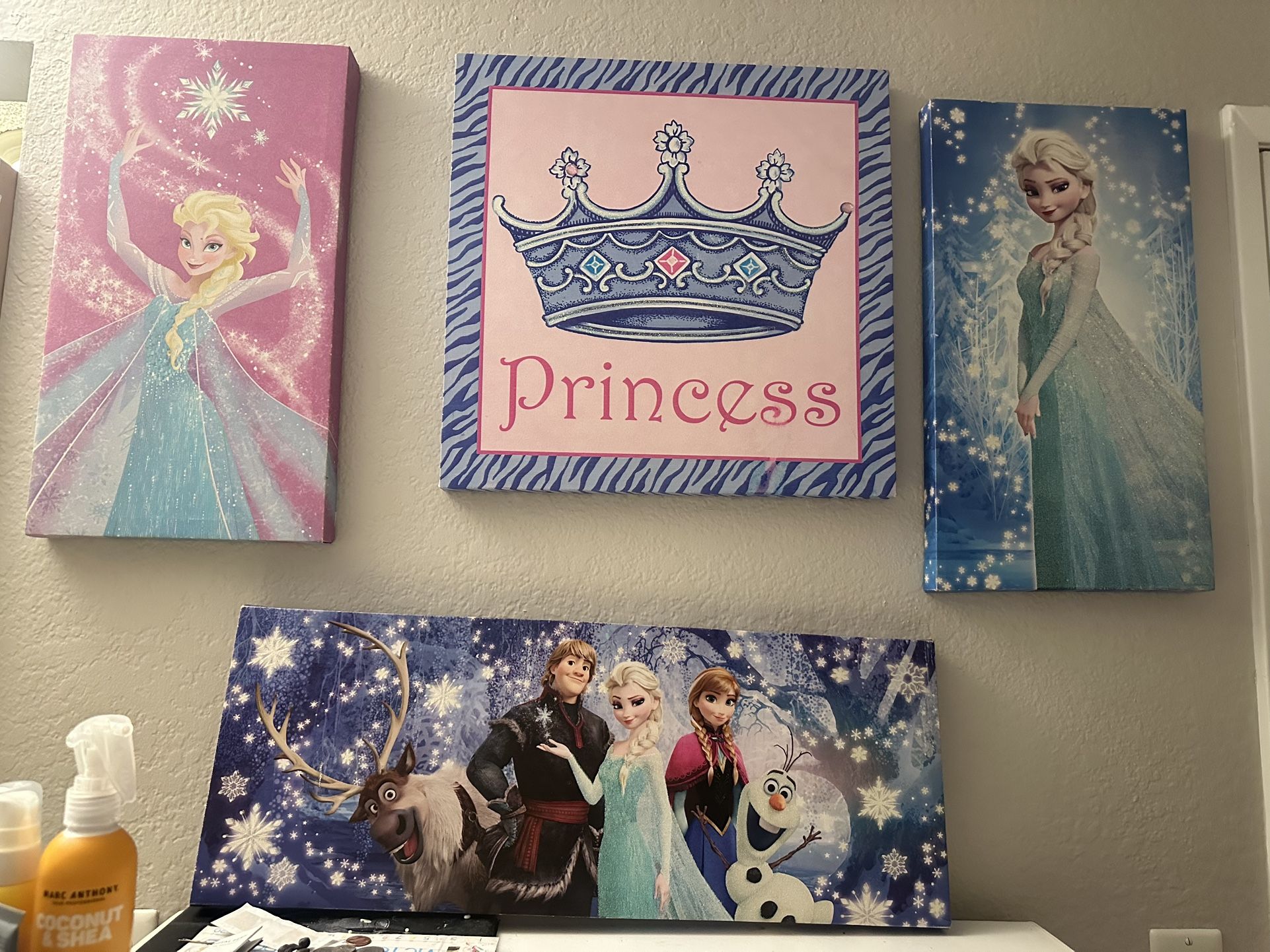 Wall decor frozen