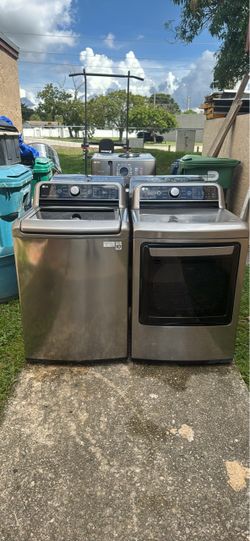 Washer and dryer LG