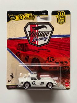 Hot Wheels Premium Vintage Racing Ferrari 250 GTO