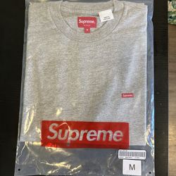 Supreme Grey Small box Logo 