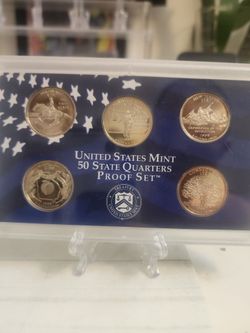 1999 US Mint 50 State Quarters Proof Set