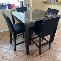 New Dining Set Table And Chairs Financing Available $54 Down Payment 