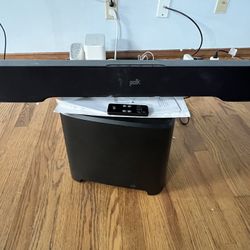 Free Polk FR1 Soundbar and Subwoofer 