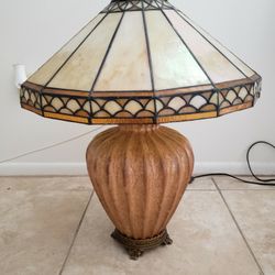 Two Vintage Tiffany Lamps