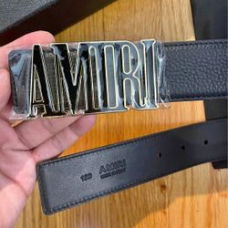Amiri Core Logo Belt