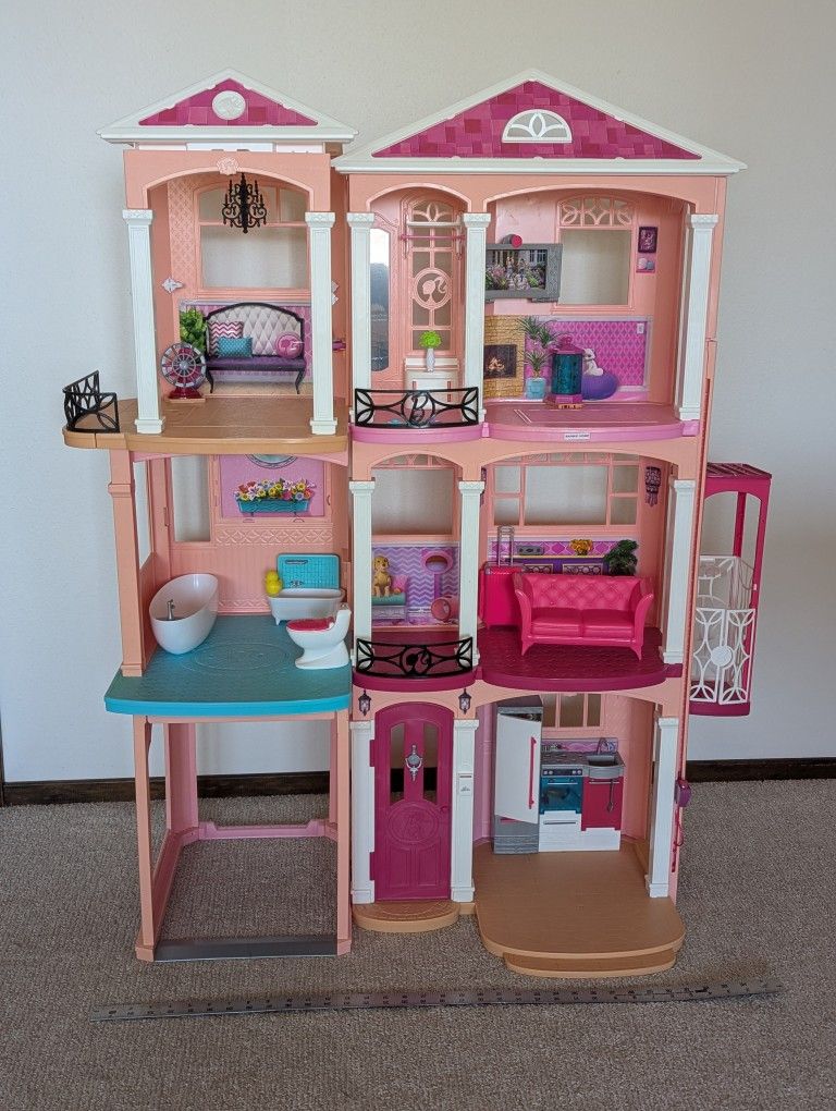 Barbie Doll Dream House and Accessories