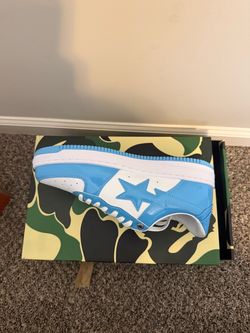 Bathing ape  bape sta low shoes  size 9 men
