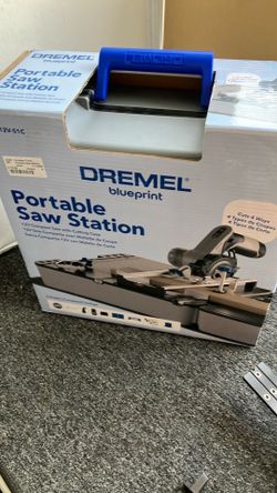 Dremel blueprint portable saw station new in Box