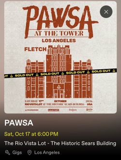 Pawsa ticket