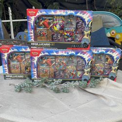 Pokemon Mega Lucario ex Premium Figure Collection