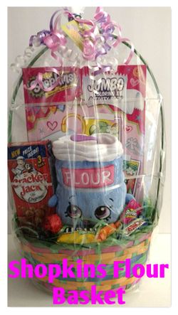 Shopkins Flour Easter Basket