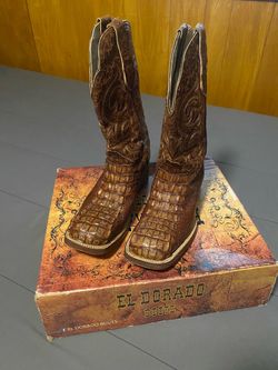 Crocodile Cowboy Boots