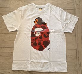 BAPE Baby Milo Ape Head T-Shirt XL White 🔥