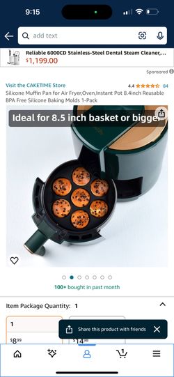 Silicone Muffin pan For Air Fryer