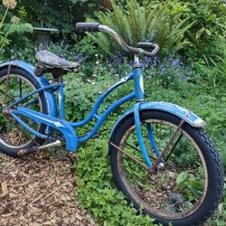 1950 Schwinn Girls 20 Inch Bike 