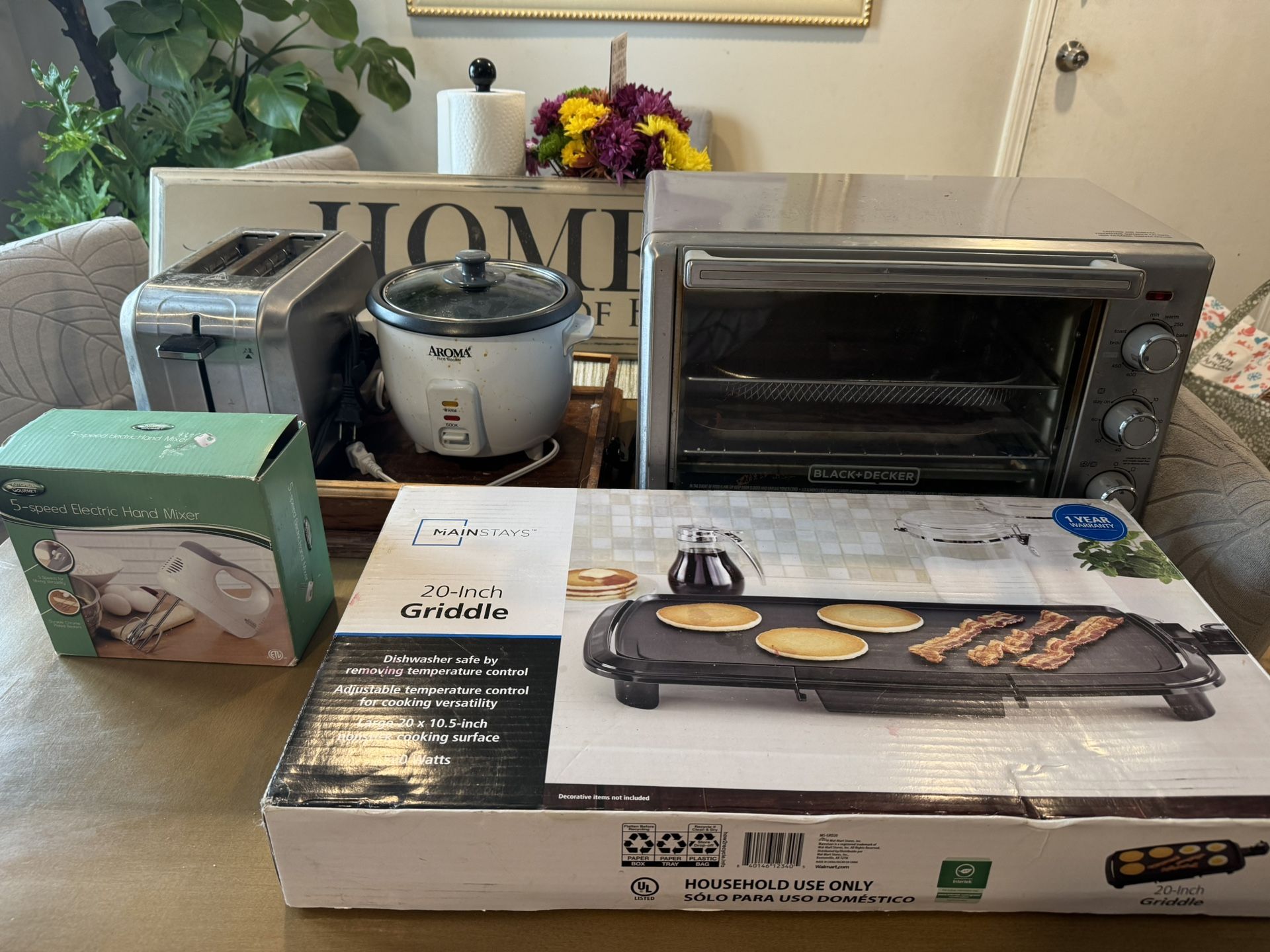 Bundle of Small Kitchen Appliances - see individual pricing below