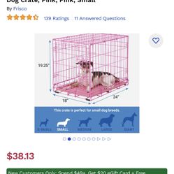 Dog Crate Cage $30