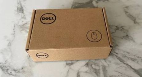 Brand New Dell Mouse OEM Wired USB MS116T1 Black with Scroll