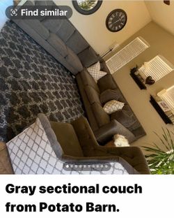 Sectional couch and swivel chair need to go!