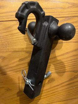 Tri ball trailer hitch