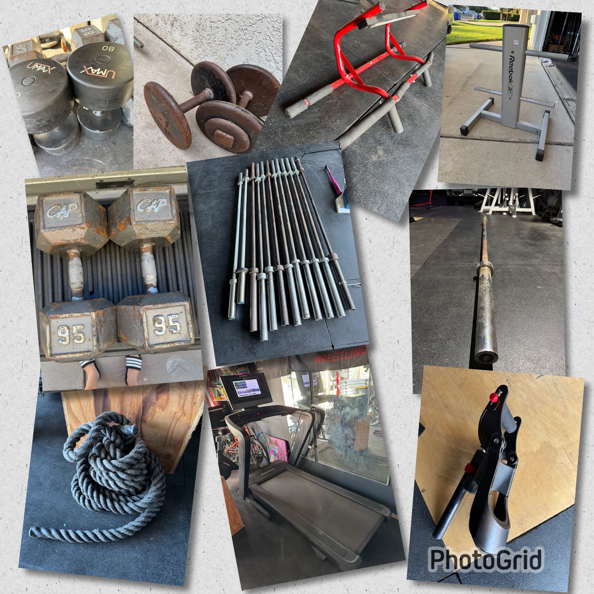 Gym Equipment (Prices In Description)