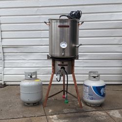 Edelmetall 15 Gallon Brew Kettle & Burner