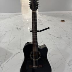 Takamine g30 12 String Double Paired Strings And Low Action