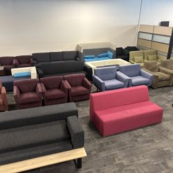 Office Couches, Sofas, Office Chairs 