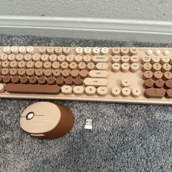 Wireless Bluetooth Keyboard & Mouse Combo