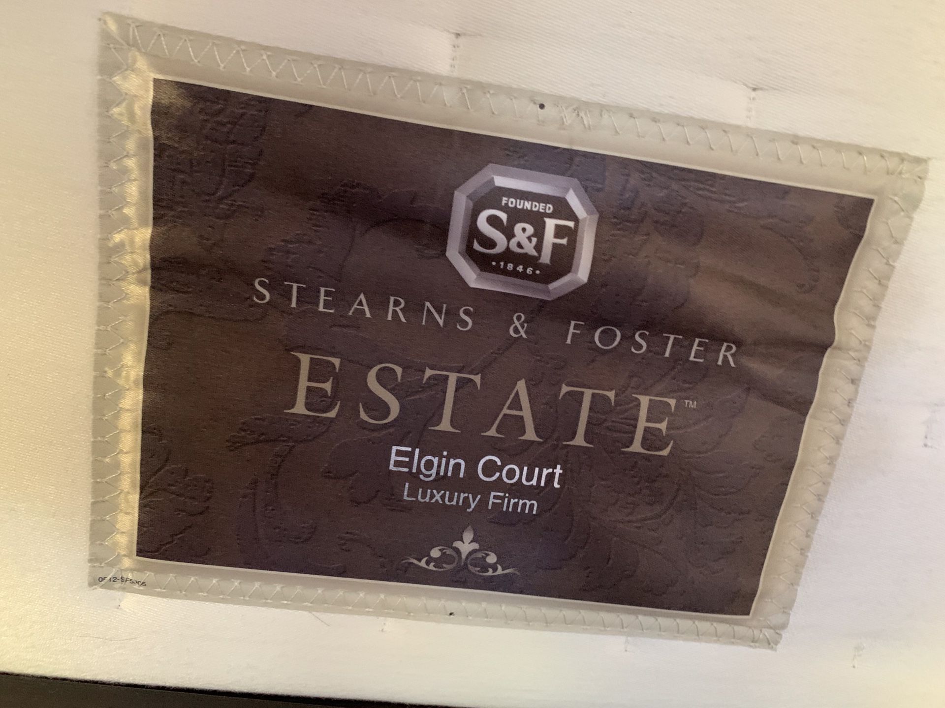 stearns and foster king size mattress for sale