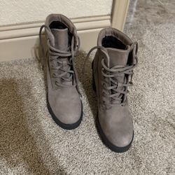 timberland heeled boots
