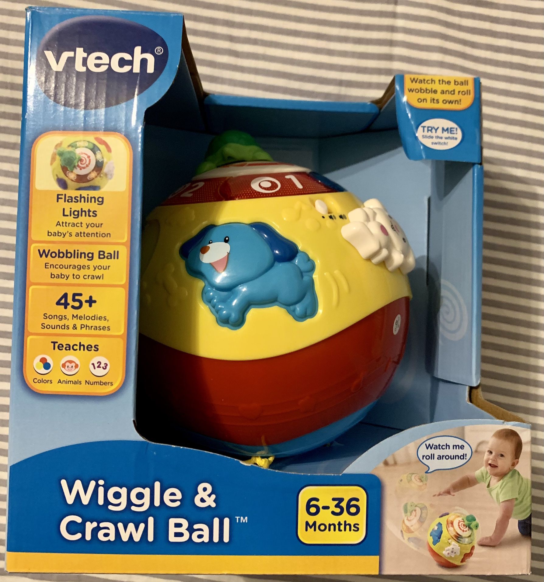 Vtech Wiggle & Crawl Ball - $10