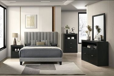 4TH OF JULY SALE FLASH SALE 4 PIECE BEDROOM SET QUEEN SIZE JUEGO RECAMARA